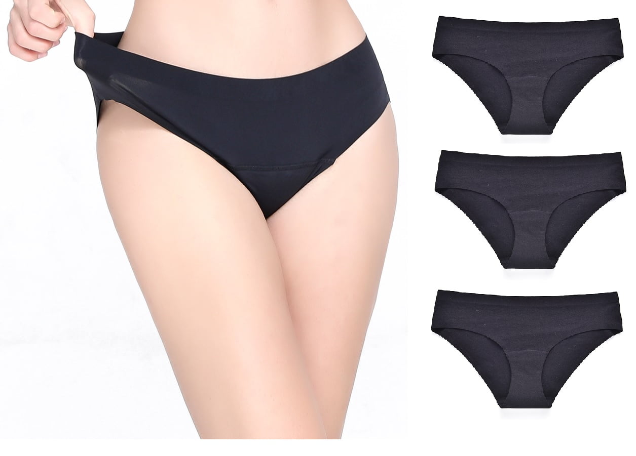 Women Bamboo Washable Incontinence Leakproof Menstrual Period Panties Underwear