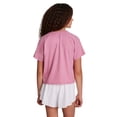 thumbnail image 3 of Reebok Girl's Athletic T-Shirt & Flutter Short, 2-Piece Set, Sizes 4-18, 3 of 10