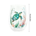 thumbnail image 3 of Artisanal Blue Ringed Octopus Glassware Handcrafted Stemless Wine Glass with 3D Tentacles, Marine Animal Bar Glass for Coastal Home Decor, One Size, 3 of 7