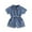 Blue, variant on ZACPNCV Toddler Girl Jumpsuit Shorts Little Girl Overalls Clothes Baby Jean Romper Summer One Piece Outfit Blue 12-18 Months