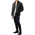 thumbnail image 2 of Ma Croix Mens Quilted Jacket Business Casual Diamond Fleece Lined Padded Winter Jackets, 2 of 7
