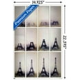 thumbnail image 3 of Eiffel Tower Construction Time Lapse Wall Poster, 14.725" x 22.375", 3 of 3