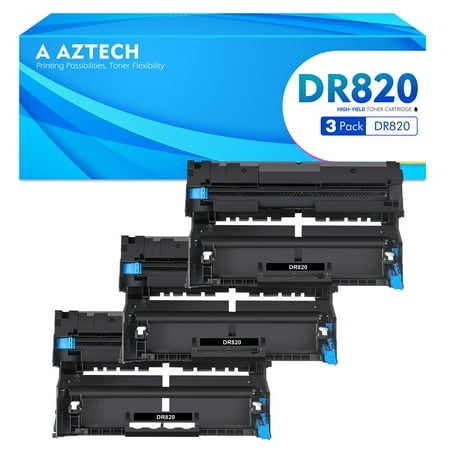 3 Pack Black DR820 Drum Unit Kit Compatible Drum Unit for Brother DR-820 DR820 MFC-L5700DWMFC-L5705DW MFC-L5800DW Printer Drum Kit price history on PriceWatchPro
