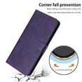 thumbnail image 6 of Designed for Samsung Galaxy A03s Case Wallet, Men Women Flip Folio Cover with PU Leather Stand Credit Card Holders Slots Wrist Strap Soft TPU Inner Phone Case for Galaxy A03s, Purple, 6 of 8