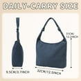 thumbnail image 6 of Tinyat Women's Corduroy Tote Bag Fashion Versatile Shoulder Handbag for Daily Use, 6 of 7