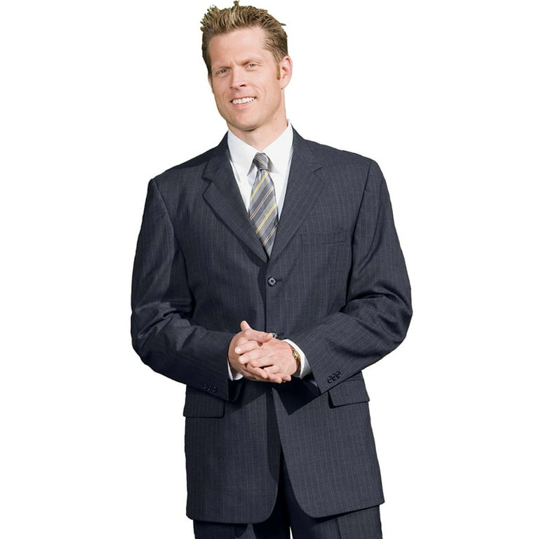 Edwards 3660 Pinstripe Suit Coat - Walmart.com