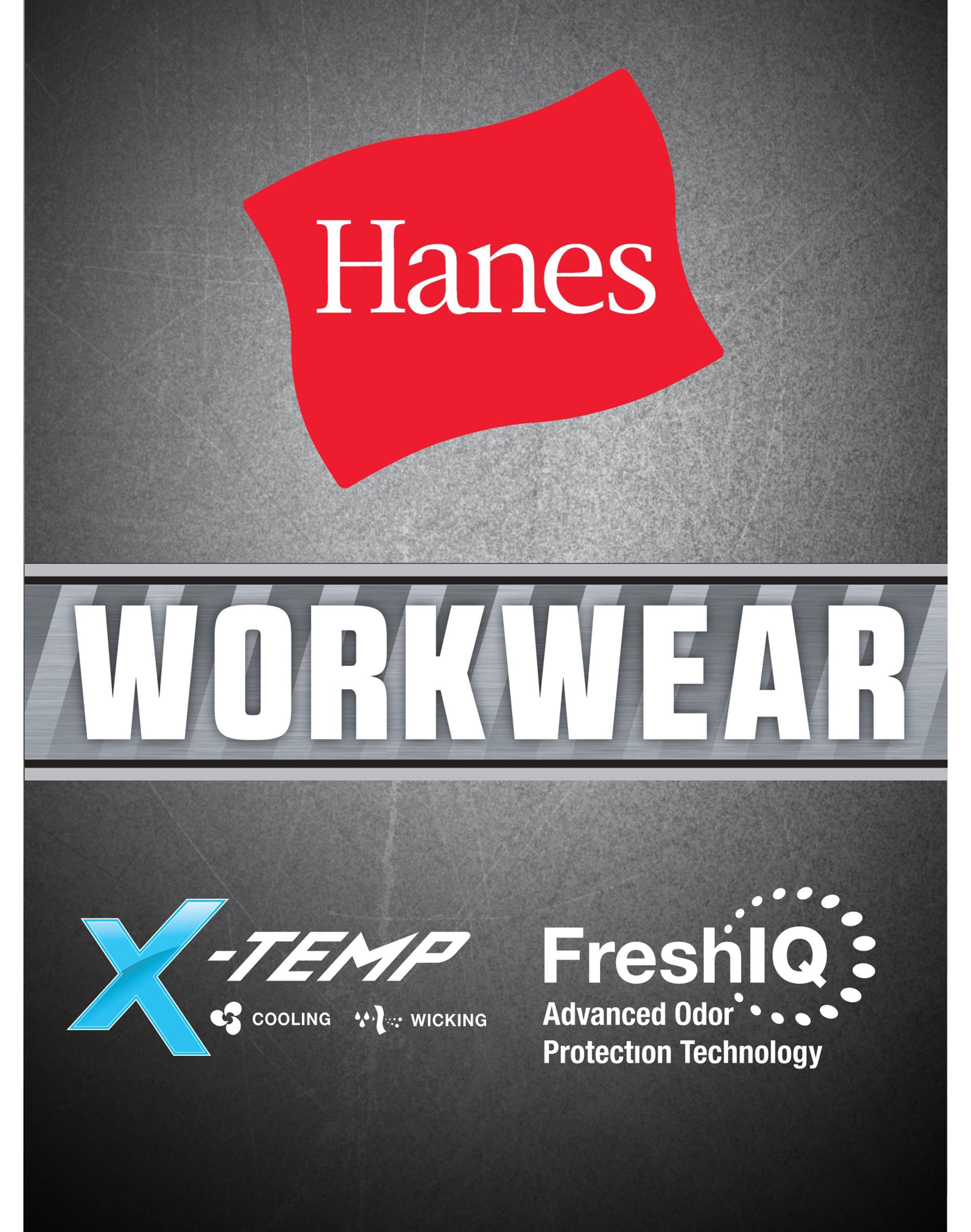 Hanes Workwear X-Temp Men's Pocket T-Shirt, 2-Pack Safety Orange M - image 5 of 5