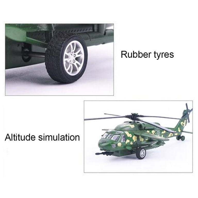 Porfeet 1/72 Alloy Diecast Black Hawk Helicopter Pull back Porfeet 1/72 Alloy Diecast Black Hawk Helicopter Pull back