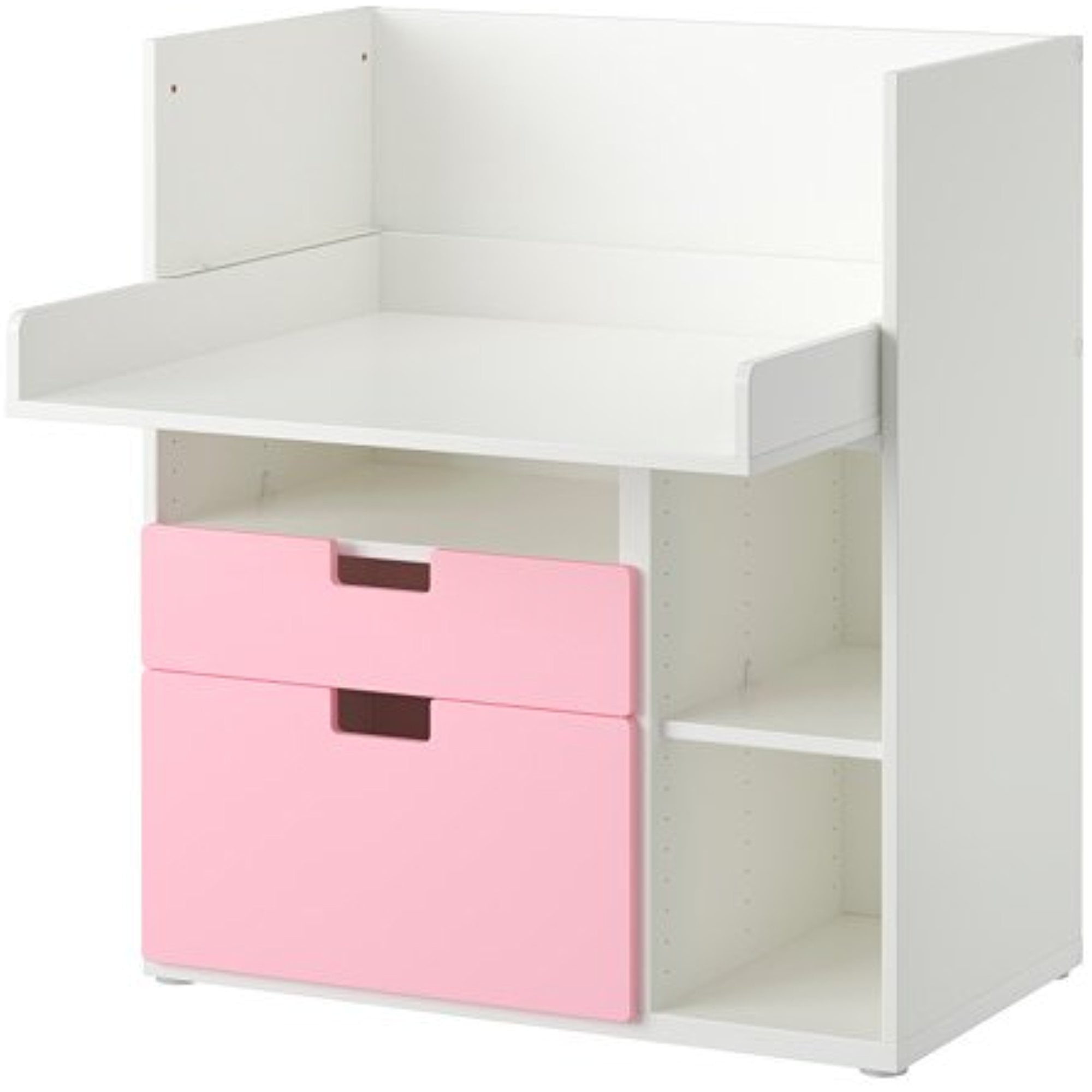 Ikea Play table with 2 drawers, white, pink 12202.142311.1026 - Walmart.com