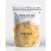 Organic Shikakai Powder by mi nature | Acacia Concinna | USDA NOP Certified 100% Organic | Vegan | Excellent Hair Conditioner (8 OZ)