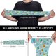 thumbnail image 3 of Balery World Travel1 Mangas Refrescantes para Brazos para Hombre y Mujer – Transpirables y Absorbentes de Humedad para Mujeres, Hombres y Niños, 3 of 7