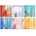 thumbnail image 3 of Rideau de Fenêtre Translucide en Tulle Uni Panneau Drapé Foulard Transparente Cantonnières, 3 of 8