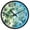 Fresh Green Palm Leaves, variant on Dailycode Night Light Wall Clock Glow in The Dark 12 inch Battery Operated Silent Luminous Clocks, Fresh Green Palm Leaves