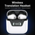 thumbnail image 3 of GFDYREE Language Translator Earbuds Support 144 Languages Translation (White), 3 of 7