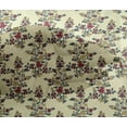 thumbnail image 4 of oneOone Viscose Chiffon Fabric Leaves & Floral Block Print Fabric By The Yard 42 Inch Wide, 4 of 4