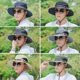 thumbnail image 3 of Sombrero de protección solar para hombre, para exteriores, para pesca, viajes, protección UV, montañismo, ocio, sombrero para el sol para mujer, 3 of 6