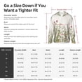 thumbnail image 5 of Vsdgher Herbs and Wildflowers Print Adult Hoodie Shirts Rash Guard for Men Women,Long Sleeve Sun Protection Fishing Shirts for Athletic Running Swim-Large, 5 of 7