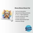 thumbnail image 2 of Yorkshire Terrier Yorkie Dog Watercolor Style Mouse Pad Low Profile Gaming Mat, 2 of 7