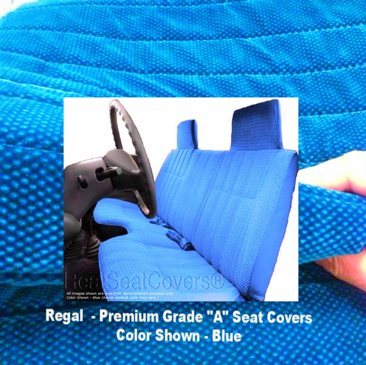 Chevy S10 GMC Sonoma S15 1994 - 1999 12mm Thick Bench Seat Cover A27