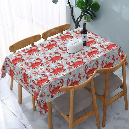 

WISH TREE Rectangle Table Cloth Music Notes Musicial Lover Tablecloth Oil-Proof Waterproof Kitchen Dining Room Decorative Table Cover for Party Birthday Outdoor Indoor