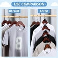 thumbnail image 4 of 100 Pcs Black Plastic Heavy Duty Clothes Hanger Connector Hooks, Space Saving, Cascading, 4 of 4