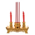 thumbnail image 1 of WORGEOUS Lámpara de vela china Candlestick Adoración Vela Budismo Budismo Adoración Altar Accesorio, 1 of 6