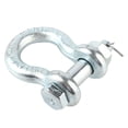 thumbnail image 3 of Lifting Shackle Hardware Tool Anchor Shackle Heavy Duty Alloy Steel Bow Type With Nut Ship Lifting Machine Parts, 3 of 8