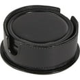 thumbnail image 2 of Royce Leather 6 Genuine Leather Round Coasters in Genuine Leather Case, 2 of 4