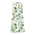 thumbnail image 4 of Drses‌‌ ‌‌‌‌‌‌Women's Floral Print Sundress - Sleeveless Crew Neck Loose Tank Dress with Pockets, Boho Beach Casual Swing Style, 4 of 5