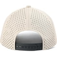 thumbnail image 4 of GFDYREE Men Quick Dry Baseball Cap Laser Cut Mesh Ball Cap Curved Brim Snapback Hat, 4 of 7