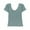 Green - 167, variant on Aeropostale Womens Slim Stripe Crop Graphic T-Shirt, Orange, Juniors, Large
