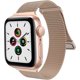 thumbnail image 1 of Correa magnética compatible con Apple Watch de 42 mm, 44 mm y 45 mm, correa de malla de acero inoxidable con bucle ajustable, pulsera de metal para Iwatch Series Se 7/6/5, 1 of 5