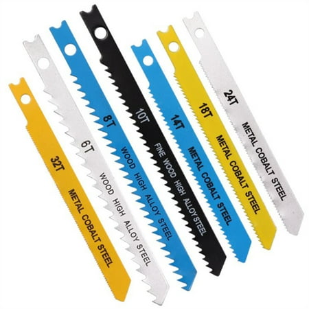 

100mm/86mm for Sharp Jig Saw Blades Professional Saw Blades for Wood and Metal and Plastic Carbon Steel Long Service Lif