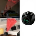 thumbnail image 3 of Moocorvic Digital LCD Voice Talking Multifunction LED Projection Alarm Clock Temperature, 3 of 4