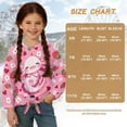 thumbnail image 7 of Garronmavis Axolotl Girls Long Sleeve T-Shirts Size 5-6 Loose Strawberry Kids Basic Soft Long Sleeve Tees Top Warm Casual Crewneck Loose Fit Tee Tops Lightweight for Daily Life, 7 of 7