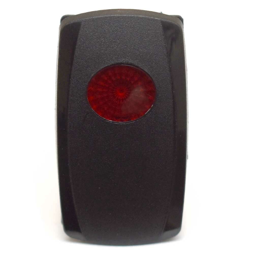 Carling Momentary Contura V Boat Rocker Switch | Blank 4 Spade 12 Volt