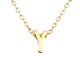 thumbnail image 1 of Delicado collar de oro para las mujeres lindo nombre de la letra gargantilla collares para niñas joyas, 1 of 3