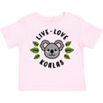 thumbnail image 3 of Inktastic Live Love Koalas Boys or Girls Toddler T-Shirt, 3 of 5