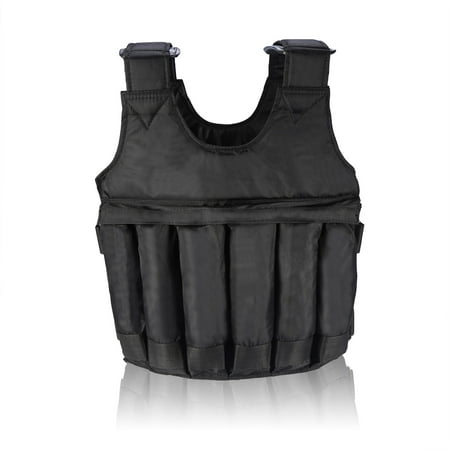 Adjustable Weighted Vest 110 lb/44lb Weight Running Vest for Strength Training Fitness