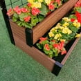 thumbnail image 3 of Cascade Garded Bed w/ Trellis, 3 of 5