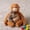 Style-a, variant on Mama Punch Monkey Plush | 13.8" Cuddly Oran-Mama with Baby Punch Orangutan Plush – Safe Stuffed Toy for Toddlers & Animal Lovers (Style-a)