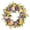 1 PC 18" Spring Summer Wreath#1, variant on Spring Wreath Front Door Wreath Eucalyptus Wreath Summer Wreath Porch Decor Greenery Wreath 18" Artificial Floral Wreath for Spring Summer Home Decor Front Door Porch Fireplace and All Season Outdoor