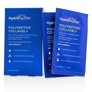 HydroPeptide Polypeptide Collagel+ Line Lifting Hydrogel Mask For Eye  8 (Best Eye Mask Cream)