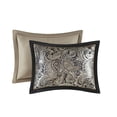 thumbnail image 2 of Elegant King Bedding Sets 12Piece Cotton Comforter with Paisley Design for Home, 2 of 11