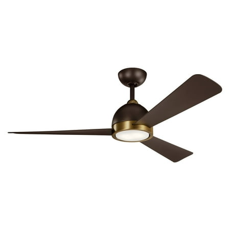 Ceiling Fan Kichler Lighting - Kichler 56 in. Incus Indoor Ceiling Fan with LED Light
