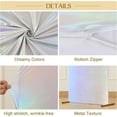 thumbnail image 5 of Historyli 7.2FT Wedding Arch Cover Double-Sided Spandex Fitted Arch Stand Covers Stretchy Backdrop Cover for Balloon Arches Birthday Party Bridal Baby Shower Photography Decoration,Colorful, 5 of 9