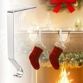 thumbnail image 6 of HOMYL Christmas Stocking Holder Decor Durable Stocking Clips Fireplace Mantle Stocking Silver, 6 of 8
