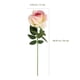 thumbnail image 4 of 5pcs flores artificiales simulación flores rosa para la decoración de la boda del hogar, 4 of 5