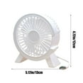 thumbnail image 2 of AZXY Desk Fan,Small Fans for Desk,Desktop Fan,Table Fans for Home,Small Quiet Personal Tabletop Fans for Bedroom, 2 of 6