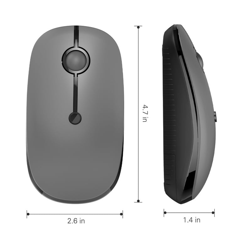 Jelly Comb ワイヤレスマウス 黒 Amazon.com: Wireless Ergonomic Mouse, Jelly Comb
